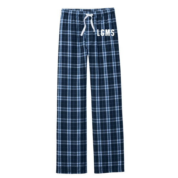 Navy Flannel Plaid Pants Thumbnail