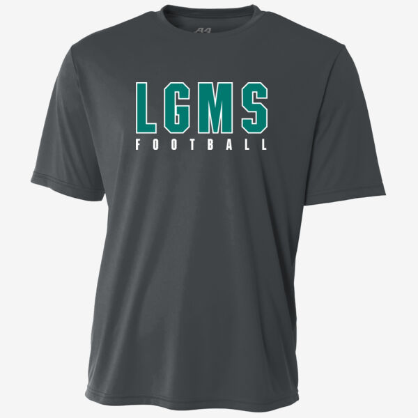 LGMS Graphite Youth Cooling Performance Short Sleeve Tee Thumbnail