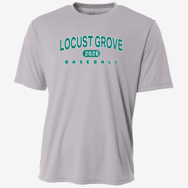 LGMS Silver Cooling Performance Short Sleeve Tee Thumbnail