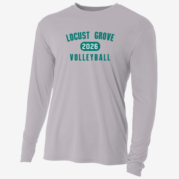 LGMS Silver Youth Cooling Performance Long Sleeve Tee Thumbnail