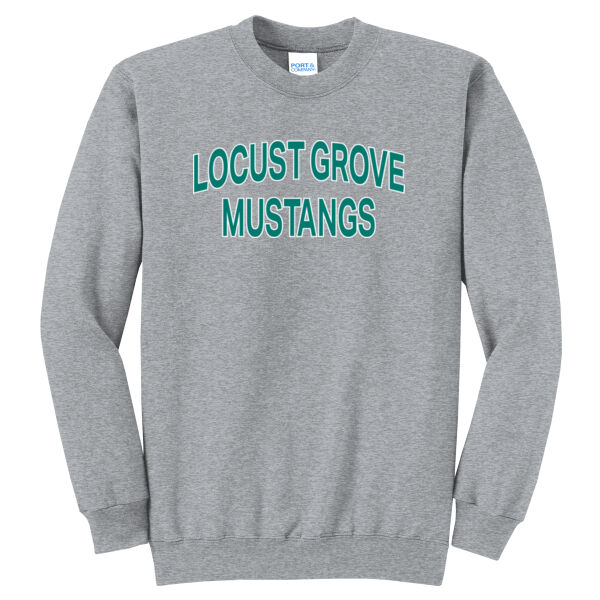 LGMS Athletic Heather Core Fleece Crewneck Sweatshirt Thumbnail