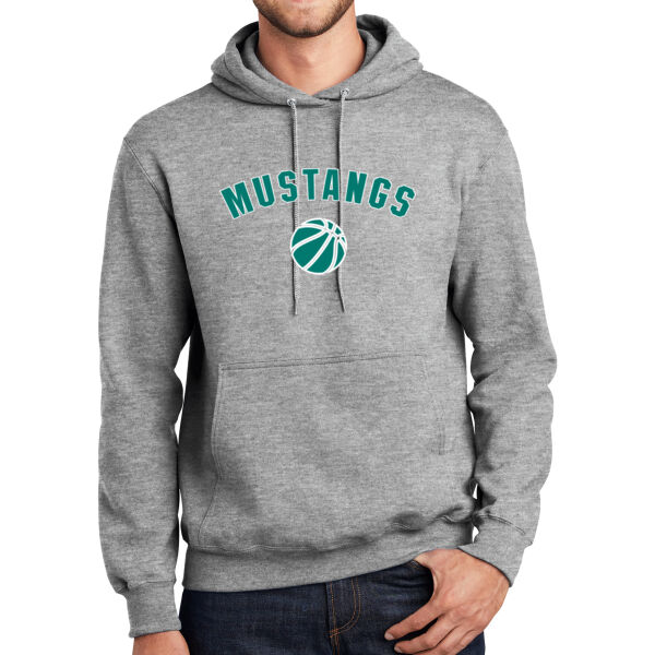 LGMS Athletic Heather Essential Fleece Pullover Hooded Sweatshirt  Thumbnail