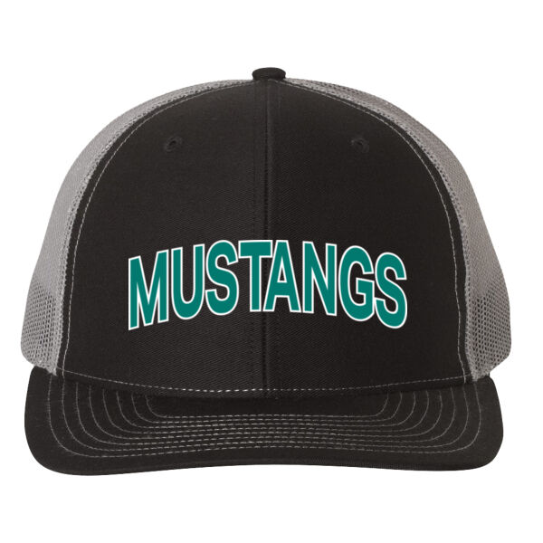 LGMS Black Snapback Trucker Cap Thumbnail