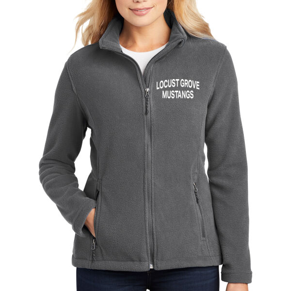 LGMS Iron Grey Women's Value Fleece Jacket  Thumbnail