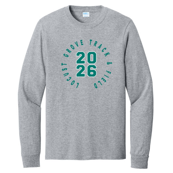LGMS Athletic Heather Long Sleeve Core Cotton Tee Thumbnail