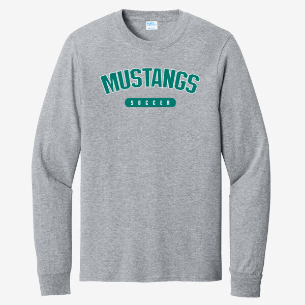 LGMS Athletic Heather Long Sleeve Core Cotton Tee Thumbnail