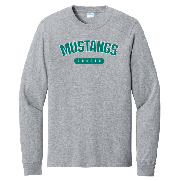 LGMS Athletic Heather Long Sleeve Core Cotton Tee Thumbnail