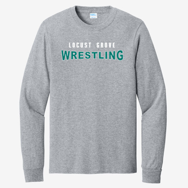 LGMS Athletic Heather Long Sleeve Core Cotton Tee Thumbnail