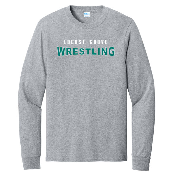 LGMS Athletic Heather Long Sleeve Core Cotton Tee Thumbnail