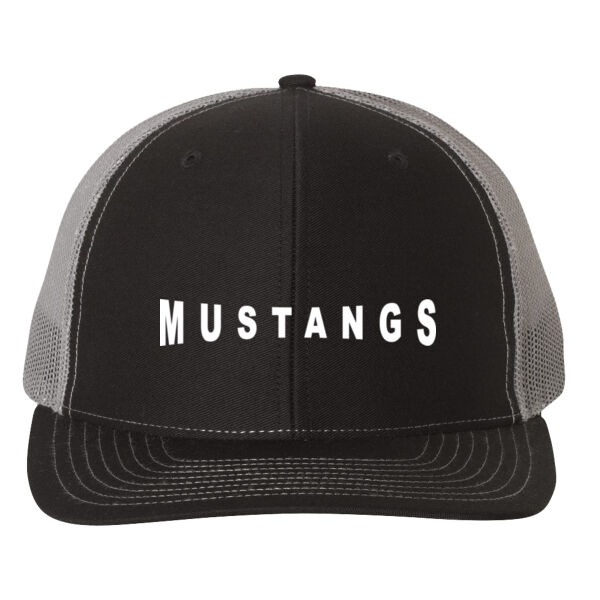 LGMS Black Snapback Trucker Cap Thumbnail